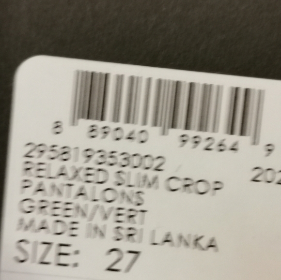 Club manaco relaxing slim crop jeans size 27 bnwt - Picture 4 of 8